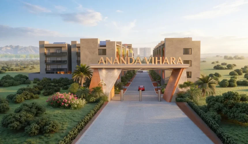 Ananda Vihara Entrance Day View